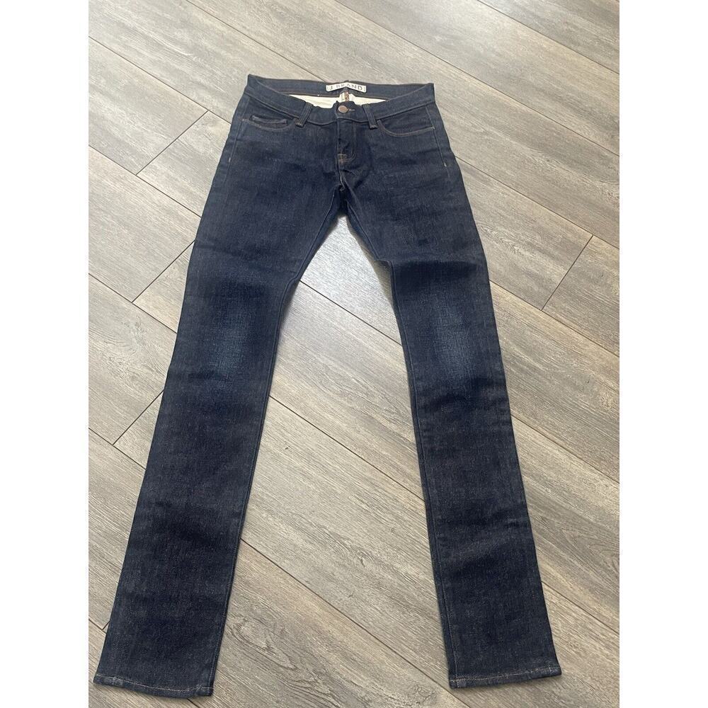 J Brand Jeans Womens 25 Blue Denim Stockholm Skinny Pencil Leg Zip Fly Stretch